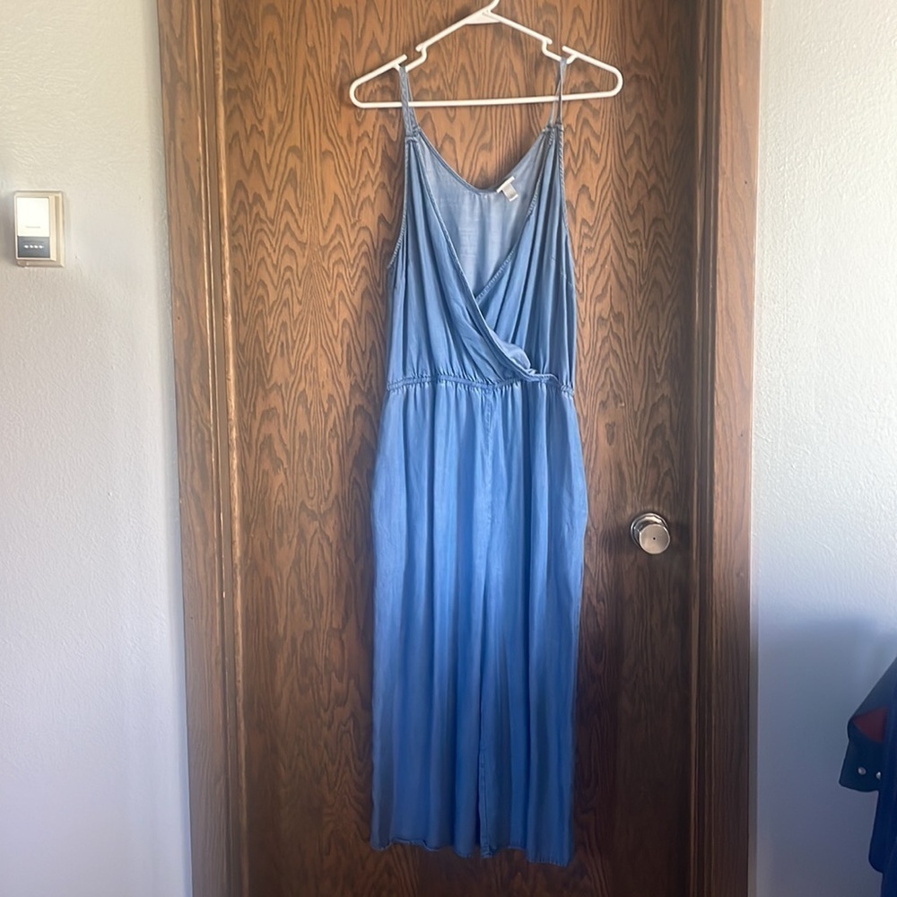 Blue Denim Jumpsuit
